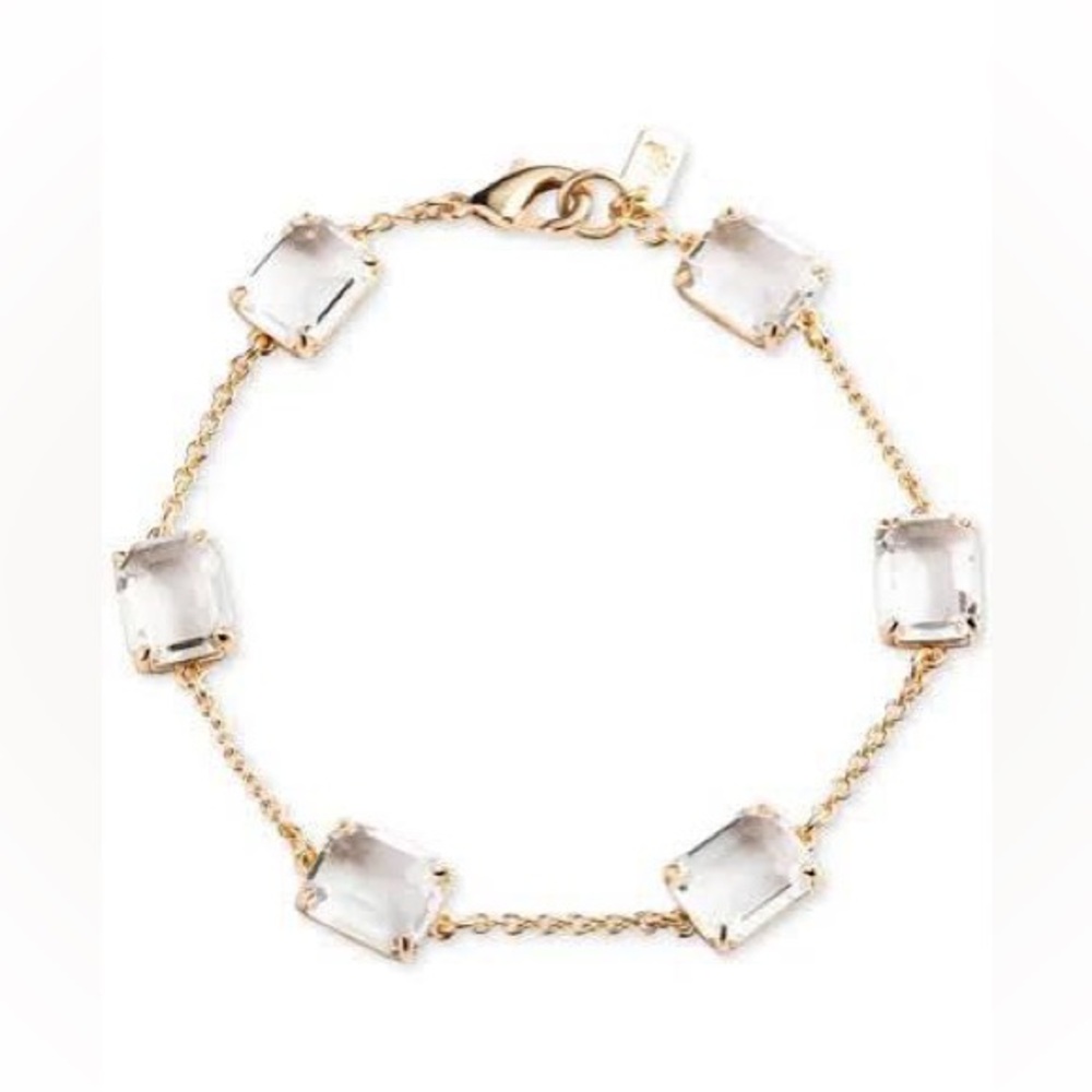 🐘🐘💓 Lauren Ralph Lauren Squared Stone Bracelet - Picture 3 of 10